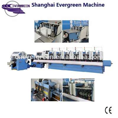 Automatic book Saddle Stitcher machine LQD8E auto stitching machine