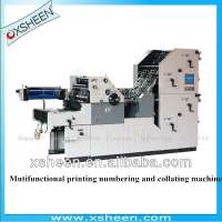 all in one printing,numbering,collating machine, bill printer and collator with CE